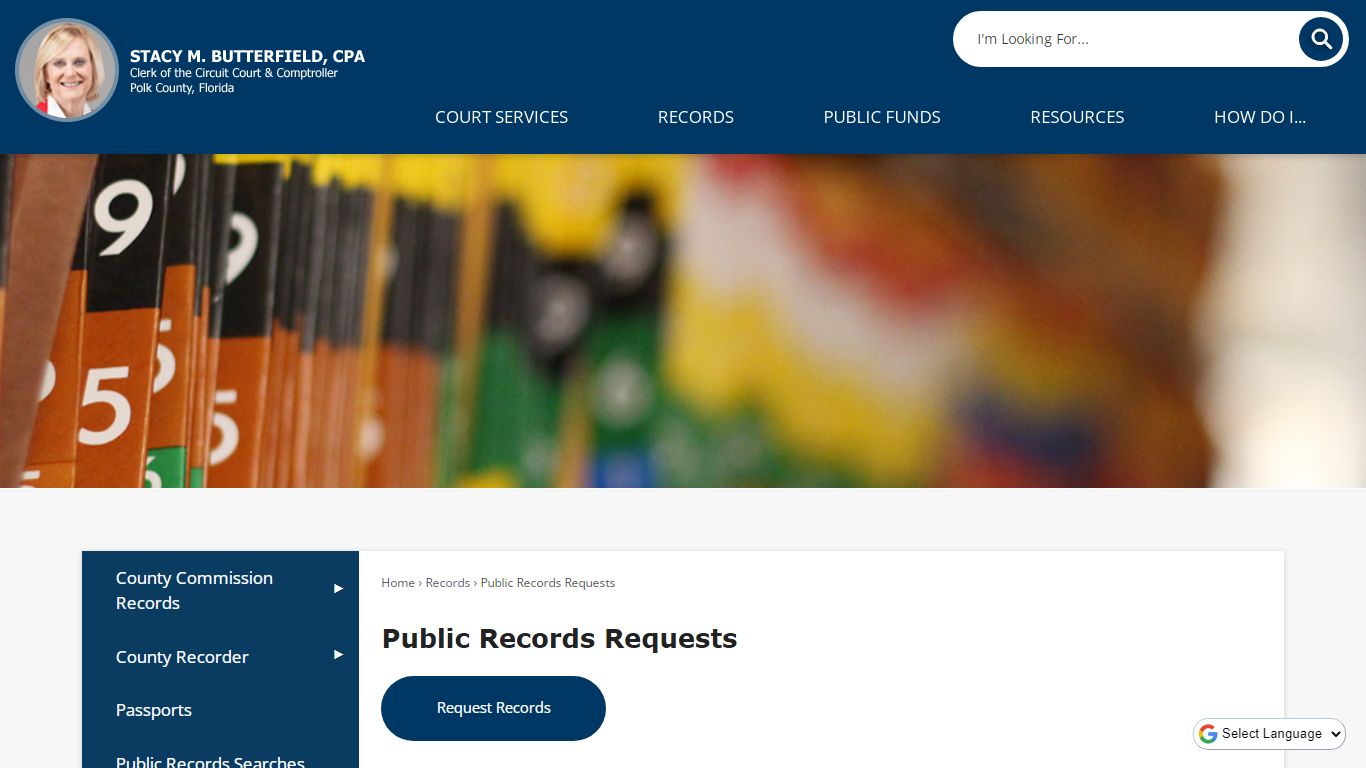 Public Records Requests | Polk County Clerk, FL